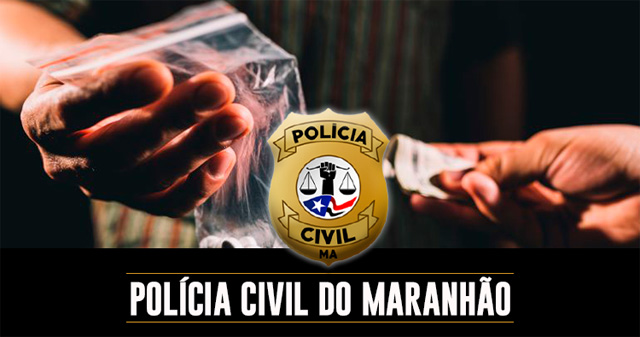 Polícia Civil prende casal por tráfico de drogas em São Luís